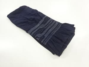 絞り波模様男物兵児帯